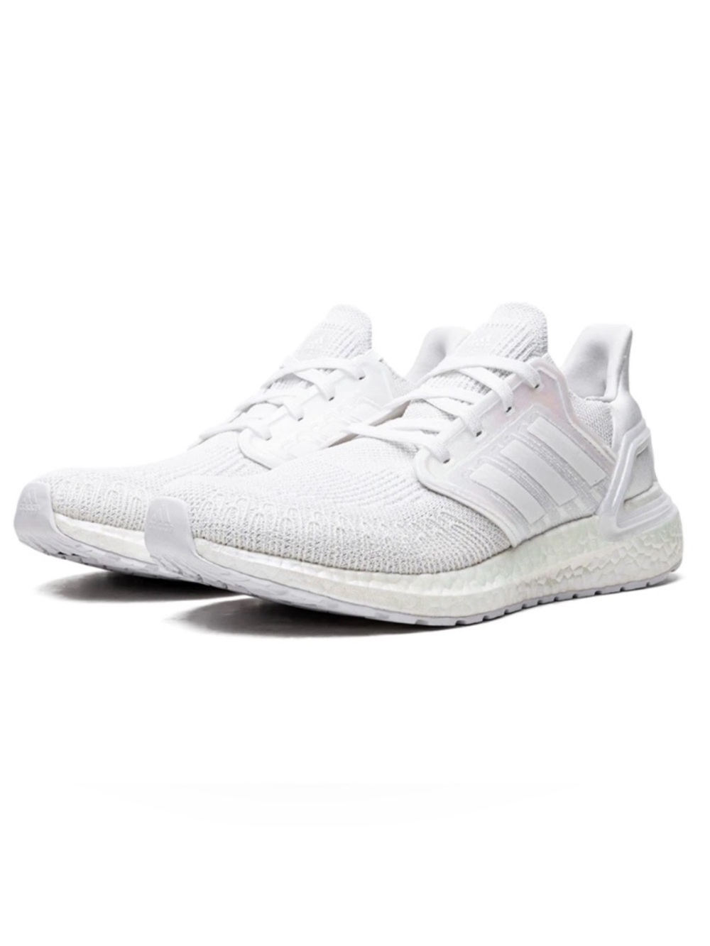 Adidas UltraBoost 20 'White Iridescent' size 10.5 men’s/12 women’s